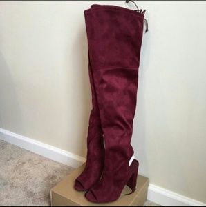 Charlotte Russe thigh high boots